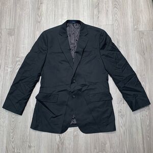 Men's 40 REG Stafford Black Wool Classic Fit Travel Suit Separates Jacket Blazer